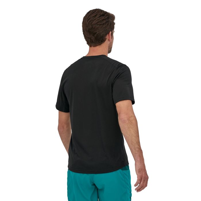 Męski t-shirt Patagonia Capilene® Cool Lightweight Shirt black || 'M\u0119ski\u0020t\u002Dshirt\u0020Patagonia\u0020Capilene\u00AE\u0020Cool\u0020Lightweight\u0020Shirt\u0020black'