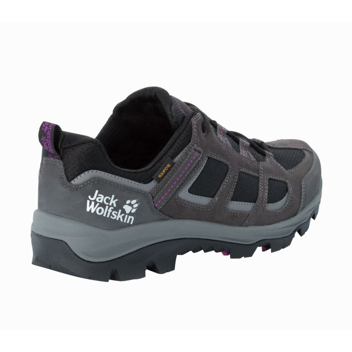 Buty damskie na wędrówki Jack Wolfskin VOJO 3 TEXAPORE LOW W dark steel/purple || 'Buty\u0020damskie\u0020na\u0020w\u0119dr\u00F3wki\u0020Jack\u0020Wolfskin\u0020VOJO\u00203\u0020TEXAPORE\u0020LOW\u0020W\u0020dark\u0020steel\u002Fpurple'