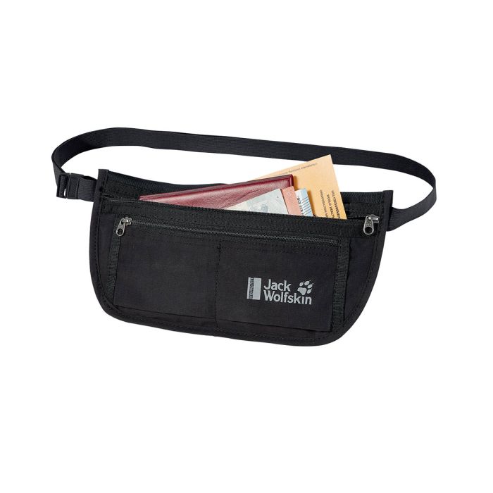 Bezpieczna torebka biodrowa na dokumenty i pieniądze Jack Wolfskin DOCUMENT BELT RFID black || 'Bezpieczna\u0020torebka\u0020biodrowa\u0020na\u0020dokumenty\u0020i\u0020pieni\u0105dze\u0020Jack\u0020Wolfskin\u0020DOCUMENT\u0020BELT\u0020RFID\u0020black'