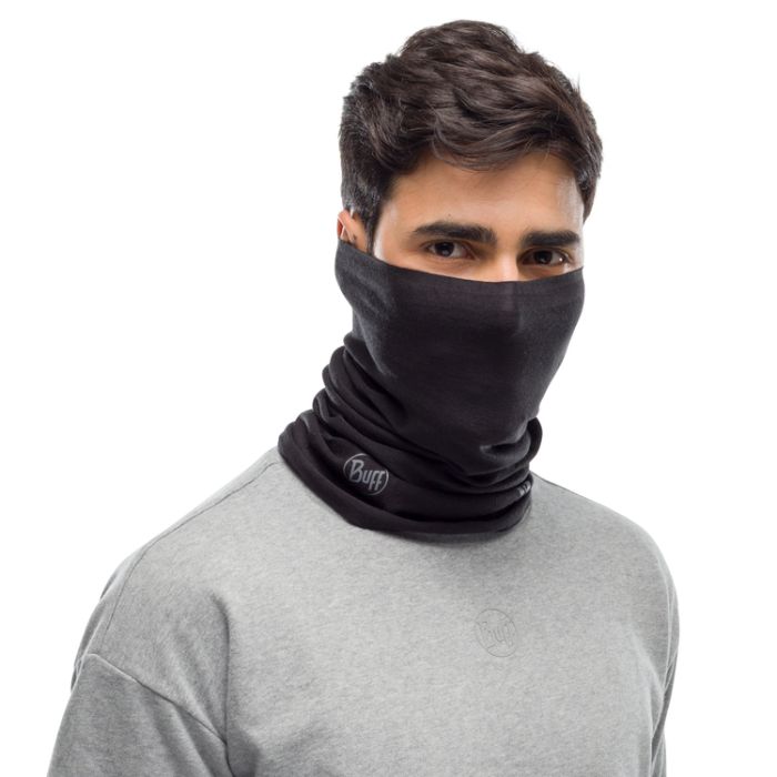 Chusta unisex Buff Thermonet solid black || 'Chusta\u0020unisex\u0020Buff\u0020Thermonet\u0020solid\u0020black'
