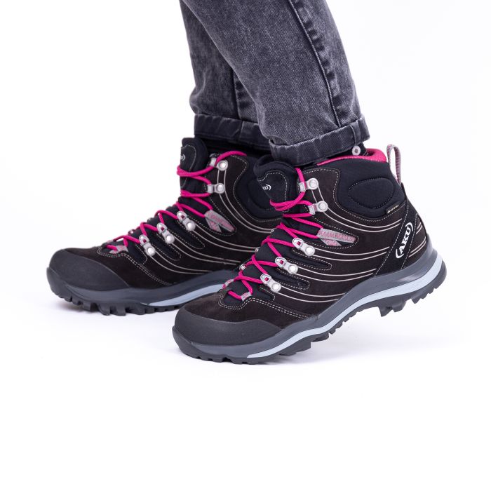 Damskie buty górskie Aku ALTERRA GTX anthracite/magenta || 'Damskie\u0020buty\u0020g\u00F3rskie\u0020Aku\u0020ALTERRA\u0020GTX\u0020anthracite\u002Fmagenta'