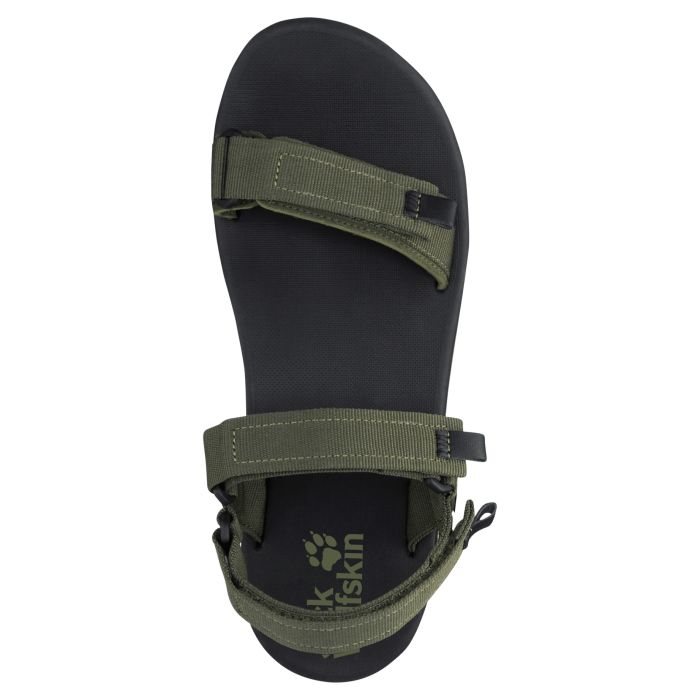 Sandały męskie Jack Wolfskin OUTFRESH SANDAL M khaki/black || 'Sanda\u0142y\u0020m\u0119skie\u0020Jack\u0020Wolfskin\u0020OUTFRESH\u0020SANDAL\u0020M\u0020khaki\u002Fblack'