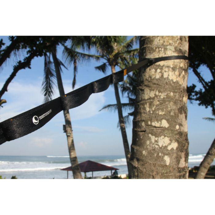 Taśmy mocujące do hamaka Ticket To The Moon - Moon Strap 2 x 2,6m black || 'Ta\u015Bmy\u0020mocuj\u0105ce\u0020do\u0020hamaka\u0020Ticket\u0020To\u0020The\u0020Moon\u0020\u002D\u0020Moon\u0020Strap\u00202\u0020x\u00202,6m\u0020black'