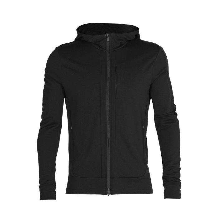 Męska bluza Icebreaker Quantum III LS Full Zip Hoodie black || 'M\u0119ska\u0020bluza\u0020Icebreaker\u0020Quantum\u0020III\u0020LS\u0020Full\u0020Zip\u0020Hoodie\u0020black'
