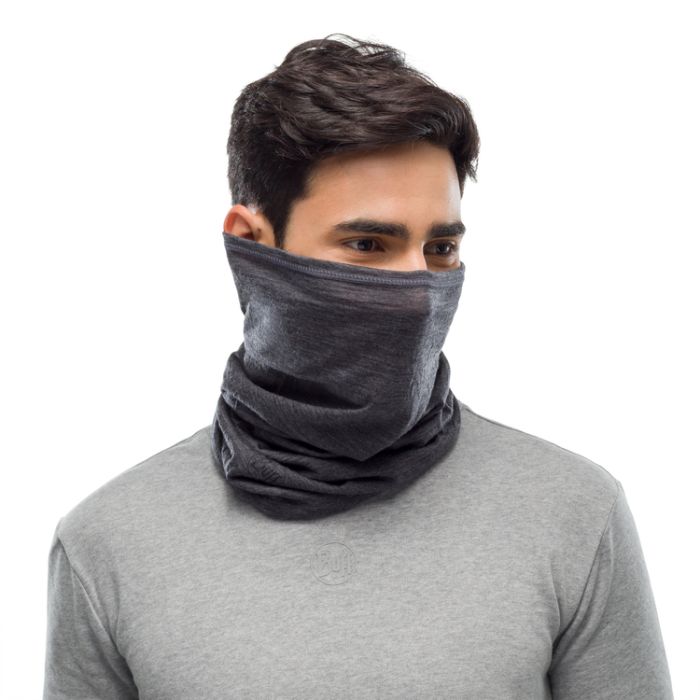 Chusta wielofunkcyjna Buff Merino Lightweight solid grey  || 'Chusta\u0020wielofunkcyjna\u0020Buff\u0020Merino\u0020Lightweight\u0020solid\u0020grey\u0020'
