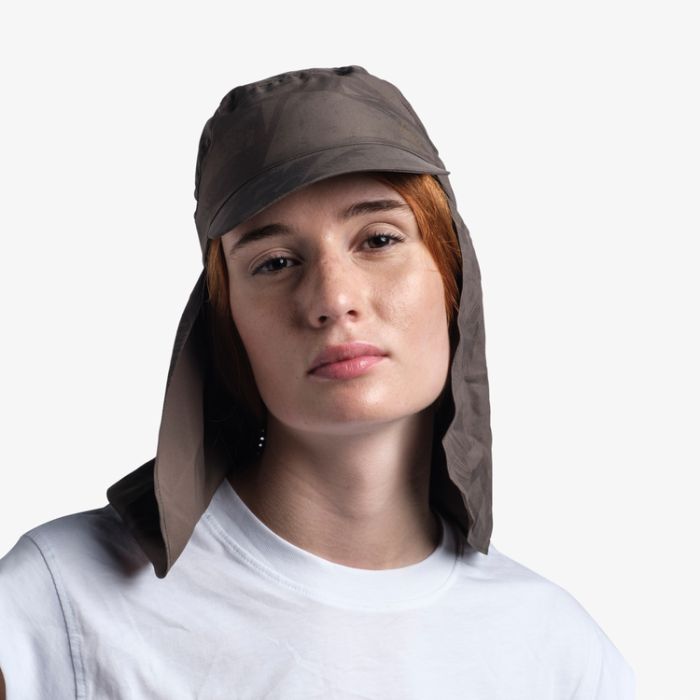 Czapka z daszkiem BUFF Pack Sahara Cap acai khaki || 'Czapka\u0020z\u0020daszkiem\u0020BUFF\u0020Pack\u0020Sahara\u0020Cap\u0020acai\u0020khaki'