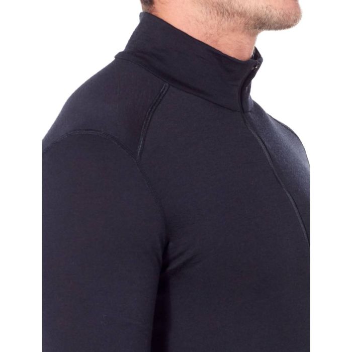 Koszulka termoaktywna męska Icebreaker 200 OASIS HALF ZIP black || 'Koszulka\u0020termoaktywna\u0020m\u0119ska\u0020Icebreaker\u0020200\u0020OASIS\u0020HALF\u0020ZIP\u0020black'