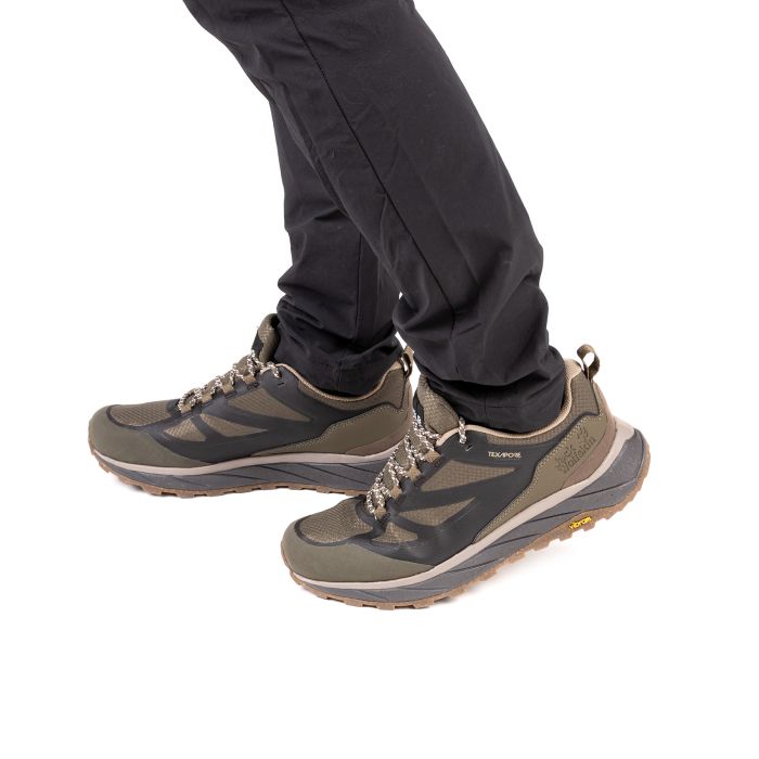 Męskie buty turystyczne Jack Wolfskin TERRAVENTURE TEXAPORE LOW M brown/beige || 'M\u0119skie\u0020buty\u0020turystyczne\u0020Jack\u0020Wolfskin\u0020TERRAVENTURE\u0020TEXAPORE\u0020LOW\u0020M\u0020brown\u002Fbeige'