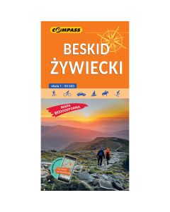 Mapa turystyczna Compass BESKID ŻYWIECKI 1:50 000 laminowana