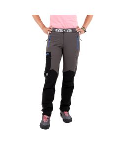 Spodnie damskie Milo VINO LADY grey/blue zips