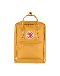 Plecak miejski Fjallraven Kanken Classic ochre-confetti pattern 160-916