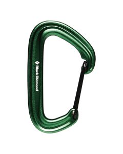 Karabinek wspinaczkowy z zamkiem drucianym Black Diamond LITEWIRE green