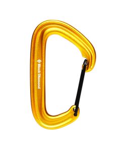 Karabinek wspinaczkowy z zamkiem drucianym Black Diamond LITEWIRE yellow