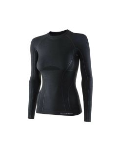 Koszulka termoaktywna Brubeck Active Wool LS12810 black