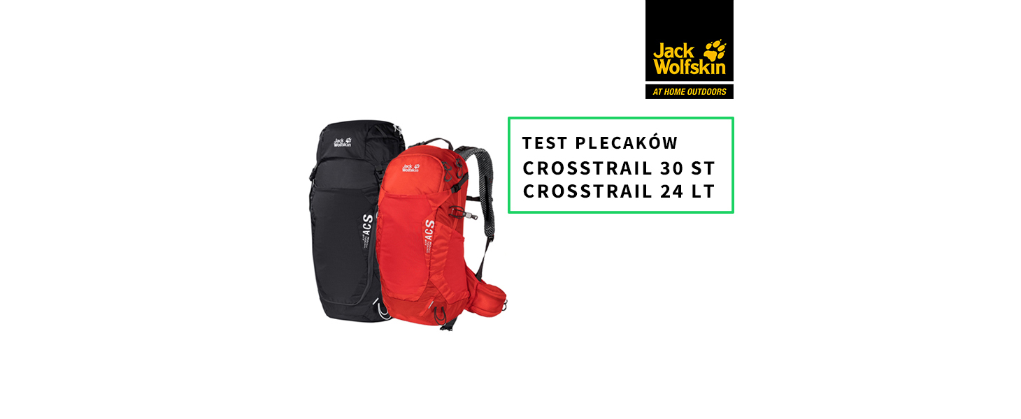 Test plecaków z serii Jack Wolfskin Crosstrail